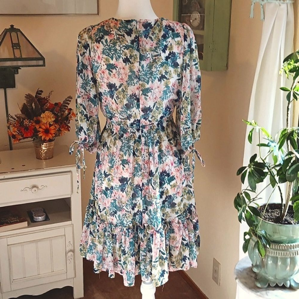 Taylor Floral Dress Cottagecore  Coastal Cowgirl - Picture 7 of 14
